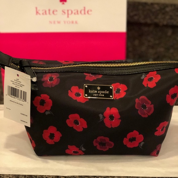 kate spade Handbags - Authentic NWT Kate Spade Poppy Cosmetic Bag